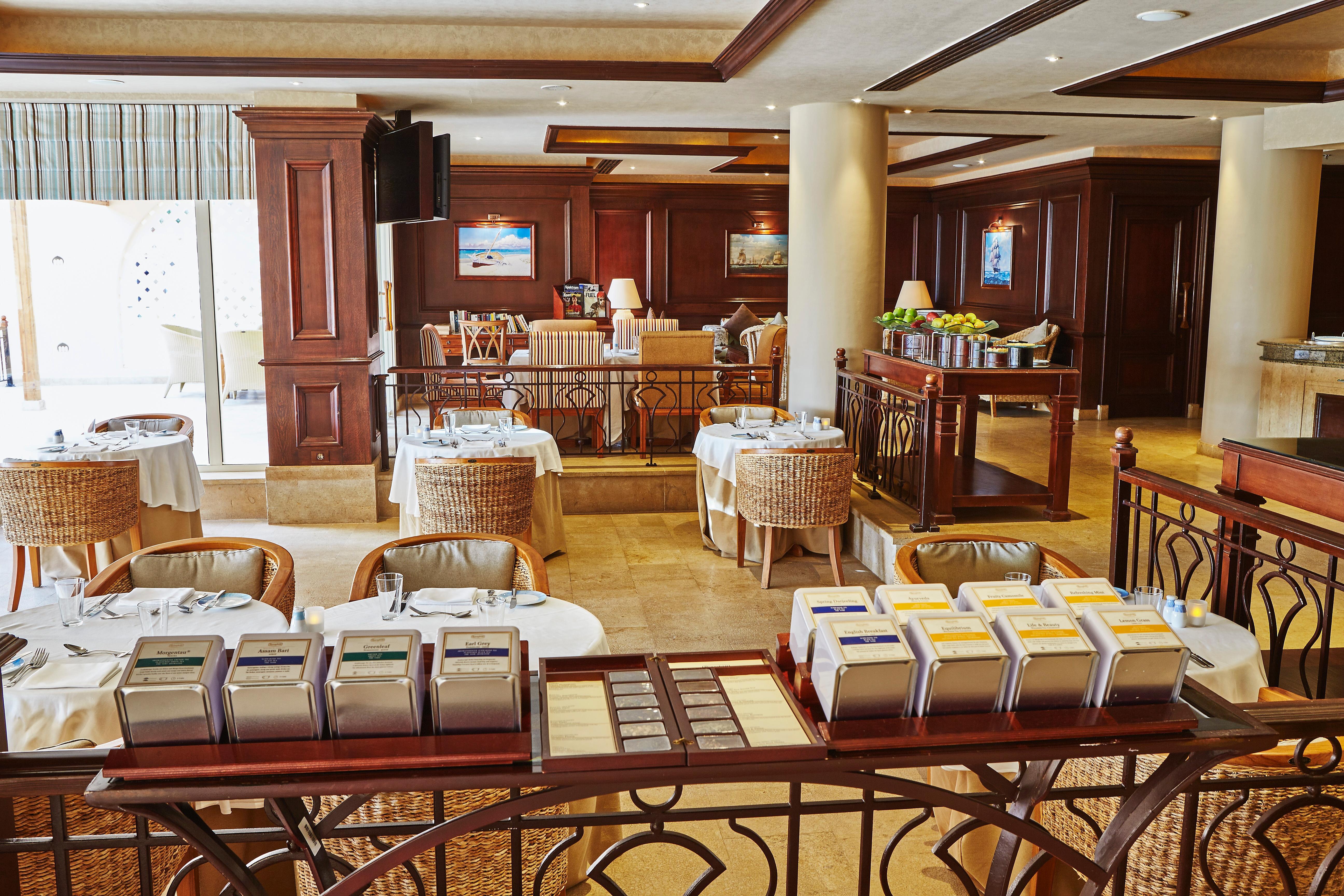 Kempinski Hotel Soma Bay Esterno foto The restaurant