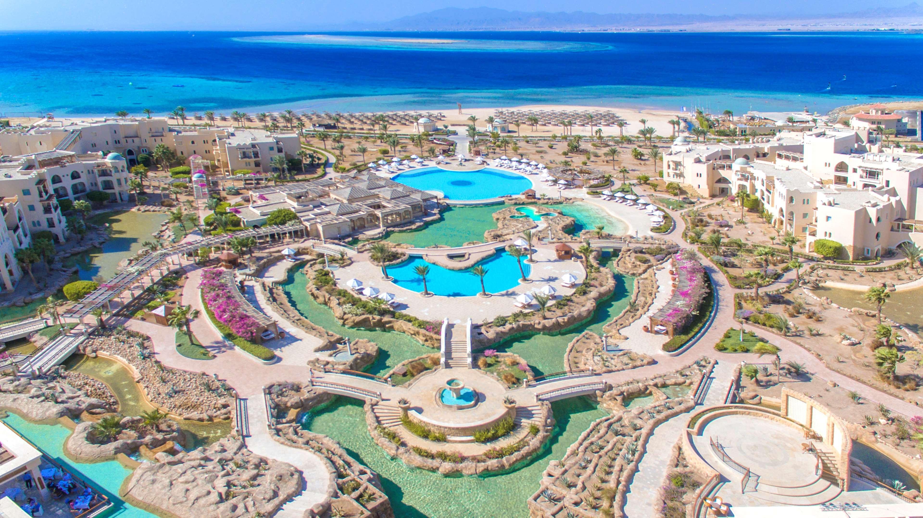Kempinski Hotel Soma Bay Esterno foto Aerial view of the resort